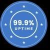 Parcel Perform has a 99.9% uptime guarantee