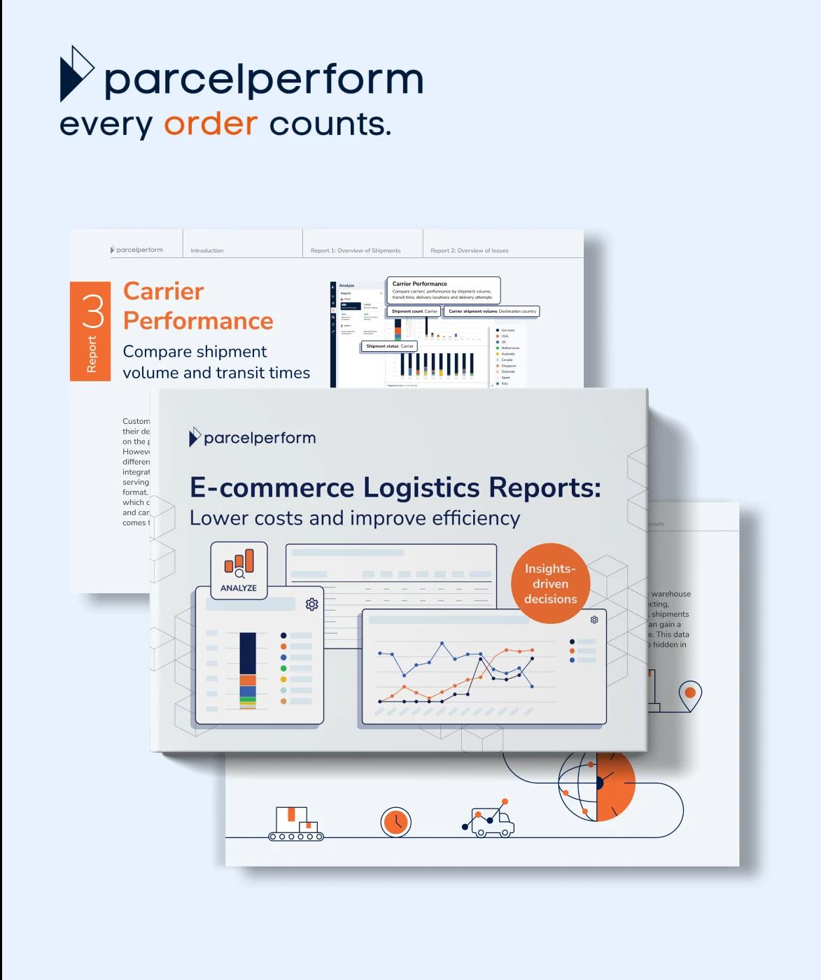 e commerce logistics reports ebook pop up download