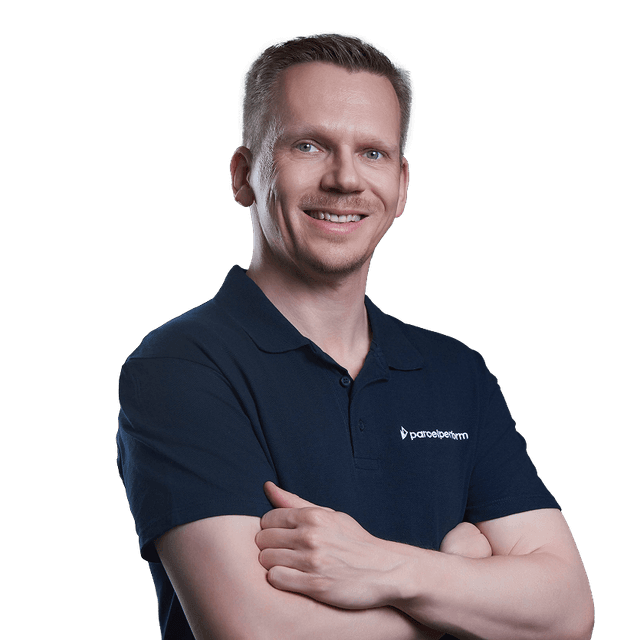 Profile picture of Dr. Arne Jeroschewski, CEO and Founder of Parcel Perform.